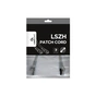 Патч-корд 0.5м S/FTP Cat 6A CU LSZH grey Cablexpert (PP6A-LSZHCU-0.5M) - зменшене зображення 3