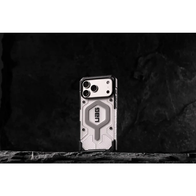 Чохол до мобільного телефона UAG Pathfinder Clear MagSafe iPhone 17 Pro Max Ice/Silver (114552114333) - picture 12