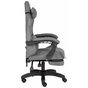Крісло ігрове GT Racer X-2339 Black/Gray (X-2339 Fabric Black/Gray) - зменшене зображення 3