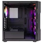 Корпус 1stPlayer T7-P-BK-4F1 Black 750W (T7-P-BK-4F1-PS-750FK-EU) - зменшене зображення 6