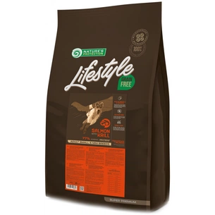 Сухий корм для собак Nature's Protection Lifestyle Grain Free Salmon, krill Adult Small&Mini 10 кг (NPLS45681) зображення 1