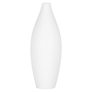 Ваза Ardesto Siena, 7х23см, порцеляна, білий (AR3806W) зображення 1