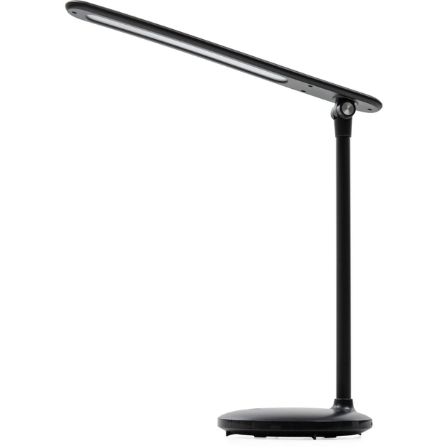 Настільна лампа ColorWay 4W з вбудованим акумулятором 1800 mAh USB in/out 5V*1A, black (CW-DL02B-B) - picture 11