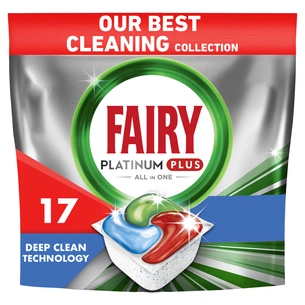 Таблетки для посудомийних машин Fairy Platinum Plus All in One Fresh Herbal Breeze 17 шт. (8006540728772) зображення 1