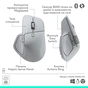 Миша бездротова Logitech MX Master 4 Pale Gray (910-007563) - зменшене зображення 10
