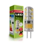 Лампочка Eurolamp LED силикон G4 2W 4000K 220V (LED-G4-0240(220)) - зменшене зображення 2