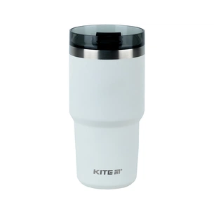 Термокружка Kite 600 мл біла (K24-1206-1) зображення 1