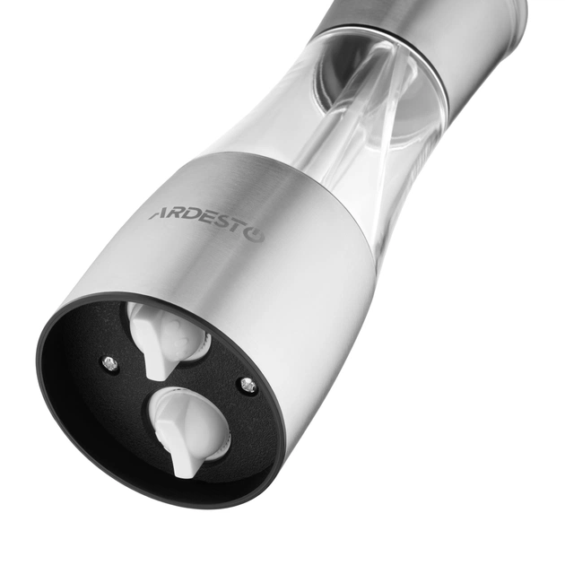 Млинок для спецій Ardesto Gemini, 140мл, акрил, нержавіюча сталь, прозорий (AR1419SS) - picture 8