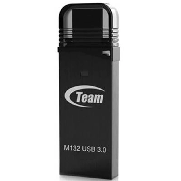 USB флеш накопичувач Team 16GB M132 Black USB 3.0 (TM13216GB01) - изображение 1