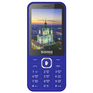 Мобільний телефон Sigma X-style 31 Power Type-C Blue (4827798855027) зображення 1