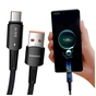 Дата кабель USB 2.0 AM to USB-C 0.5m 6A Essager (EXCT-CGB01) - зменшене зображення 3