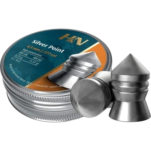 Пульки H&N Silver Point 4,5 мм 0,75 г 400 шт/уп (92344500004) зображення 1