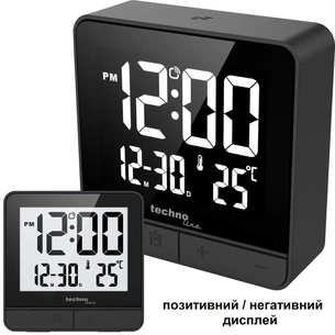 Настільний годинник Technoline WT375 Black (DAS302469) зображення 1