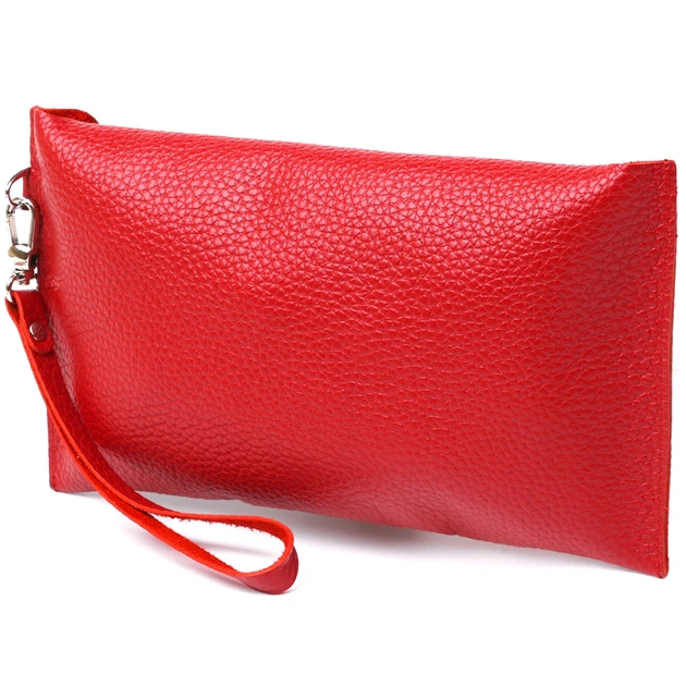 Косметичка Shvigel Шкіряна тревел Червона (16417) - зображення 2