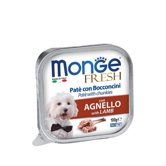 Консерви для собак Monge DOG FRESH ягня 100 г (8009470013055) - зображення 1