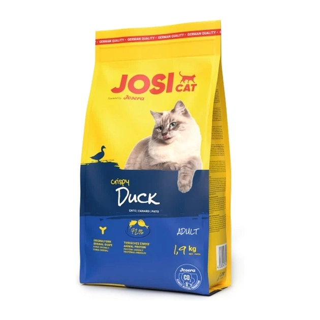Сухой корм для кошек Josera JosiCat Crispy Duck 1.9 кг (4032254774907) - изображение 1