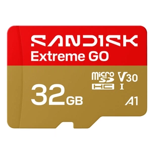 Карта пам'яті SanDisk 32GB microSDXC class 10 UHS-I Extreme GO (SDSQXGN-032G-GN6MN) зображення 1
