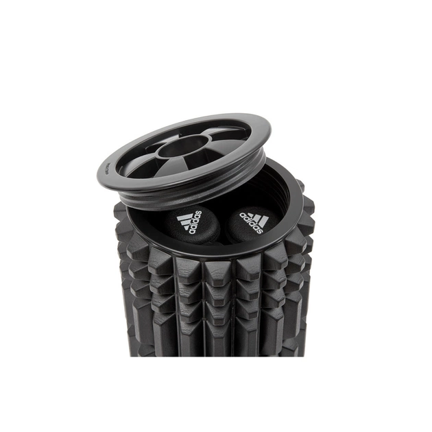Масажний ролик Adidas Foam Ab Roller ADAC-11405 44 x 12,8 x 12,8 см Чорний (885652018678) - picture 5