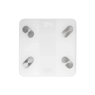 Весы напольные Adler AD 8186 white (AD8186W) изображение 1
