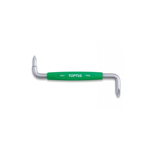 Викрутка Toptul вороток хрестова S-подібна PH1xPH2 (FBKA0102) - зображення 1