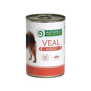Консерви для собак Nature's Protection Adult Veal 400 г (KIK24629) зображення 1