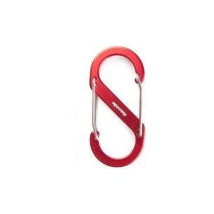 Карабін туристичний Naturehike S-type NH20GS004, 5см, червоний (6927595747117) зображення 1