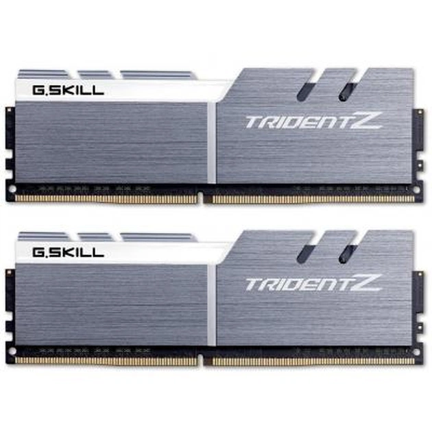 Модуль пам'яті для комп'ютера DDR4 16GB (2x8GB) 3600 MHz Trident Z Silver G.Skill (F4-3600C17D-16GTZSW) - изображение 1