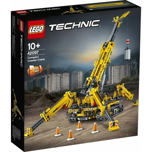 Конструктор LEGO TECHNIC Компактний гусеничний кран 920 деталей (42097) зображення 1