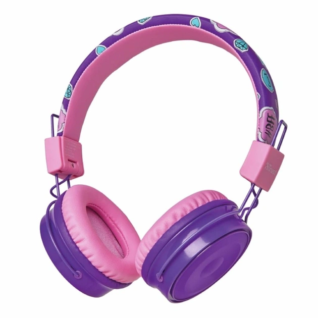 Навушники Trust Comi Kids Over-Ear Purple (23129) - изображение 1