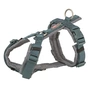 Шлея для собак Trixie Premium трекінгова XS–S 32–38 см 13 мм синьо-сіра (4053032679924) - зменшене зображення 1