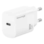 Зарядное устройство Grand-X GaN USB-C 30W QC3.0 white (CH-390W) - уменьшенное изображение 1
