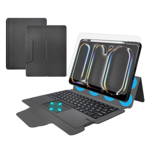 Чохол до планшета AirOn Premium iPad Pro 13 2024 + keyboard (4822352781231) изображение 1