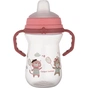 Поїльник-непроливайка Canpol babies Bonjour Paris з силіконовим носиком FirstCup 250 мл Рожева (56/613_pin) - зменшене зображення 1