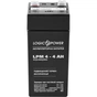 Батарея до ДБЖ LogicPower LPM 4В 4 Ач (4135) - зменшене зображення 2