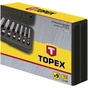 Пробійник Topex круглих отворів (кейцмейсель) 3-12 мм, 9 шт (03A490) - зменшене зображення 2