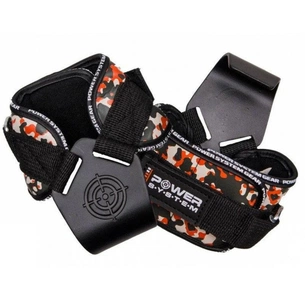 Гаки для тяги на зап'ястя Power System Hooks Camo PS-3370 Black/Red XL (PS_3370_Black/Red XL) изображение 1