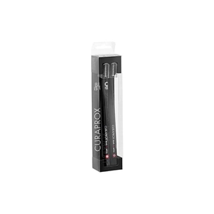 Зубна щітка Curaprox Duo Black CS 5460 Ultra Soft Ультрам'які D 0.10 мм 2 шт. (7612412423372) зображення 1
