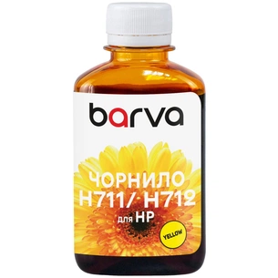 Чорнило Barva HP 711/712 180ml Y, water-soluble (H711-860) зображення 1