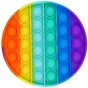 Антистрес Sibelly антистрес Pop It Rainbow Circle (SB-PPIT-RNB-CRCL) - зменшене зображення 2