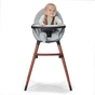 Стілець для годування Kinderkraft 2 в 1 Finix Grey (5902533918515) - зменшене зображення 8