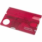 Мультитул Victorinox SwissCard NailCare Transparent Red (0.7240.T) - зменшене зображення 5