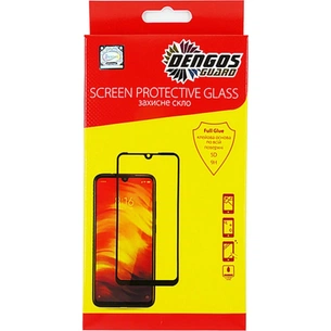 Скло захисне Dengos Nokia 5.1 Plus Black (TGFG-95) зображення 1