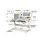 Парта з кріслом Mealux Winnipeg MG/BL + Omega KBL (BD-630 MG/BL+Y-220 KBL) - уменьшенное изображение 12