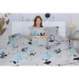 Постільна білизна MirSon Бязь Ranforce Elite 17-0504 Panda is gray Полуторна (2200004698977) - зменшене зображення 2