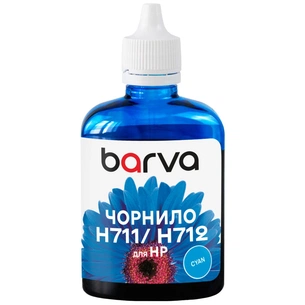 Чорнило Barva HP 711/712 100ml C, water-soluble (H711-854) зображення 1