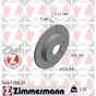 Гальмівний диск ZIMMERMANN 540.5306.20 - зменшене зображення 1