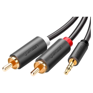 Кабель мультимедійний 3.5mm F to 2xRCA M 5.0m Black Ugreen (10513) зображення 1