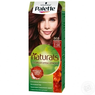 Фарба для волосся Palette Naturals 3-68 Шоколадно-каштановий 110 мл (3838824124544) зображення 1