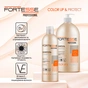 Шампунь Fortesse Professional Color Up & Protect Для фарбованого волосся Стійкість кольору 1000 мл (4820000306171) - уменьшенное изображение 2