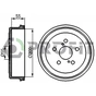 Гальмівний барабан Profit 5020-0085 - уменьшенное изображение 1